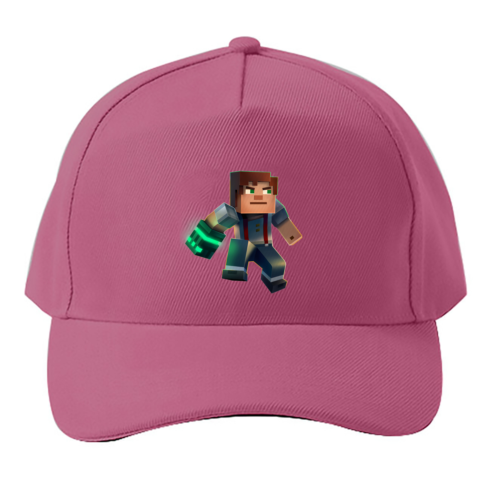 （画像用） マインクラフト ブロックの世界 Minecraft MC Block world ベースボールキャップ 綿100％ 男女兼用 帽子 スポーツ